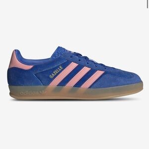 Adidas Indoor Gazelle Blue and Pink Sneakers Size 8/9.5
